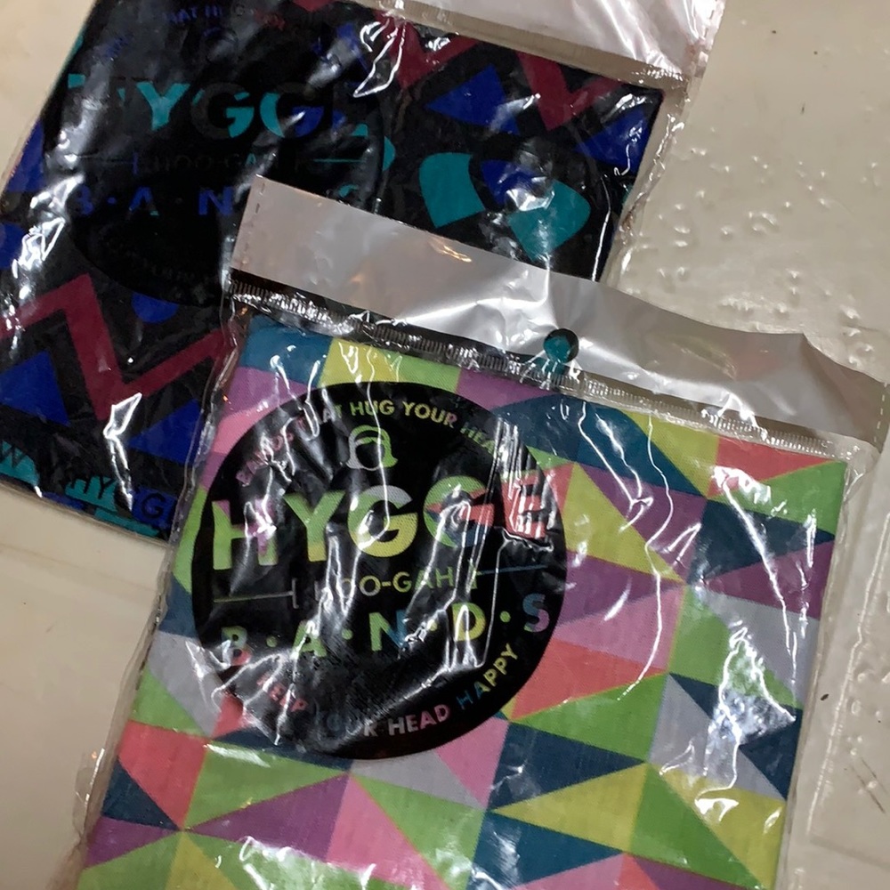 Two new in package HYGGE bandana